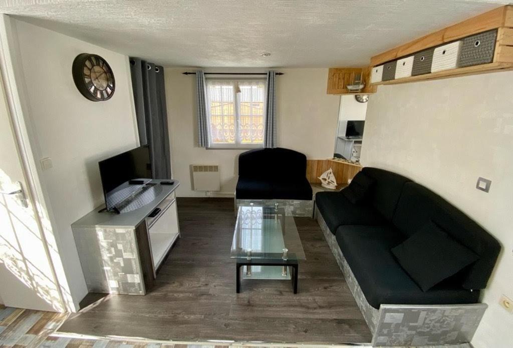 Biville-sur-Mer Mobilhome Emplacement 21 المظهر الخارجي الصورة